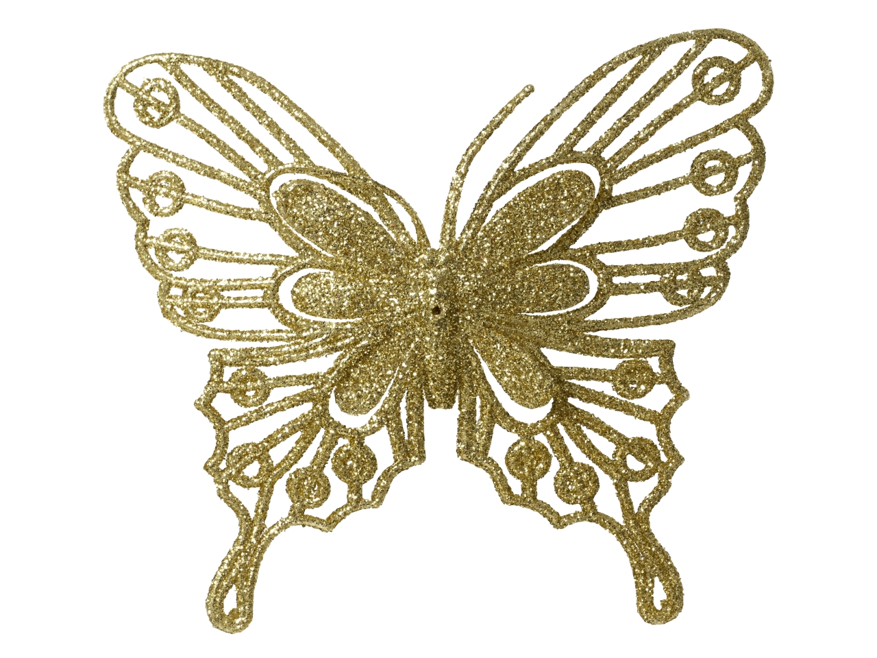 FARFALLA 2PZ C/CLIP ORO 740752