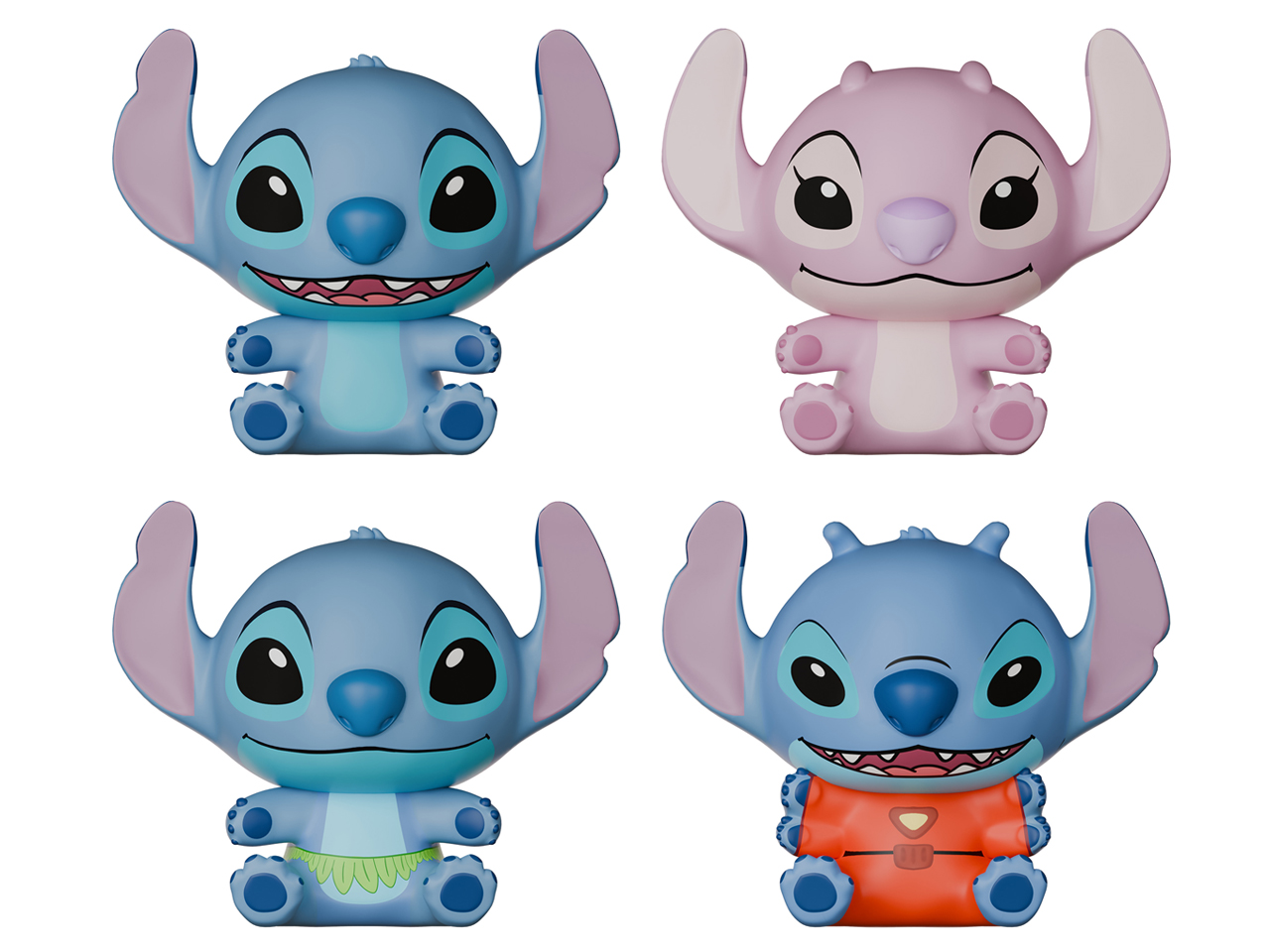 SQUISHY FRIENDS STITCH IN 4 MODELLI ASS. TTC42110