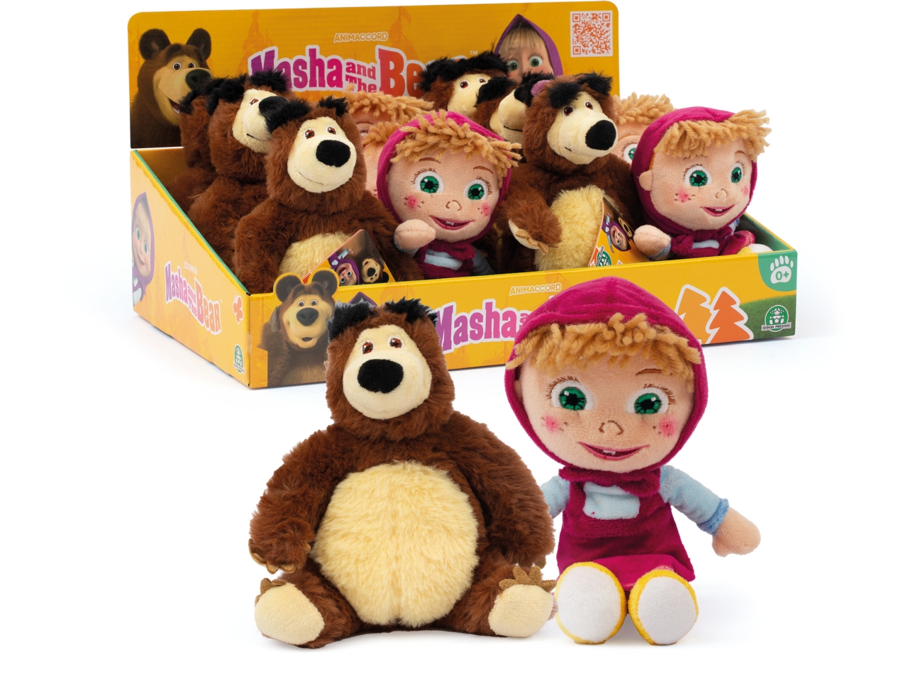 PELUCHE MASHA E ORSO 20CM MHA04000