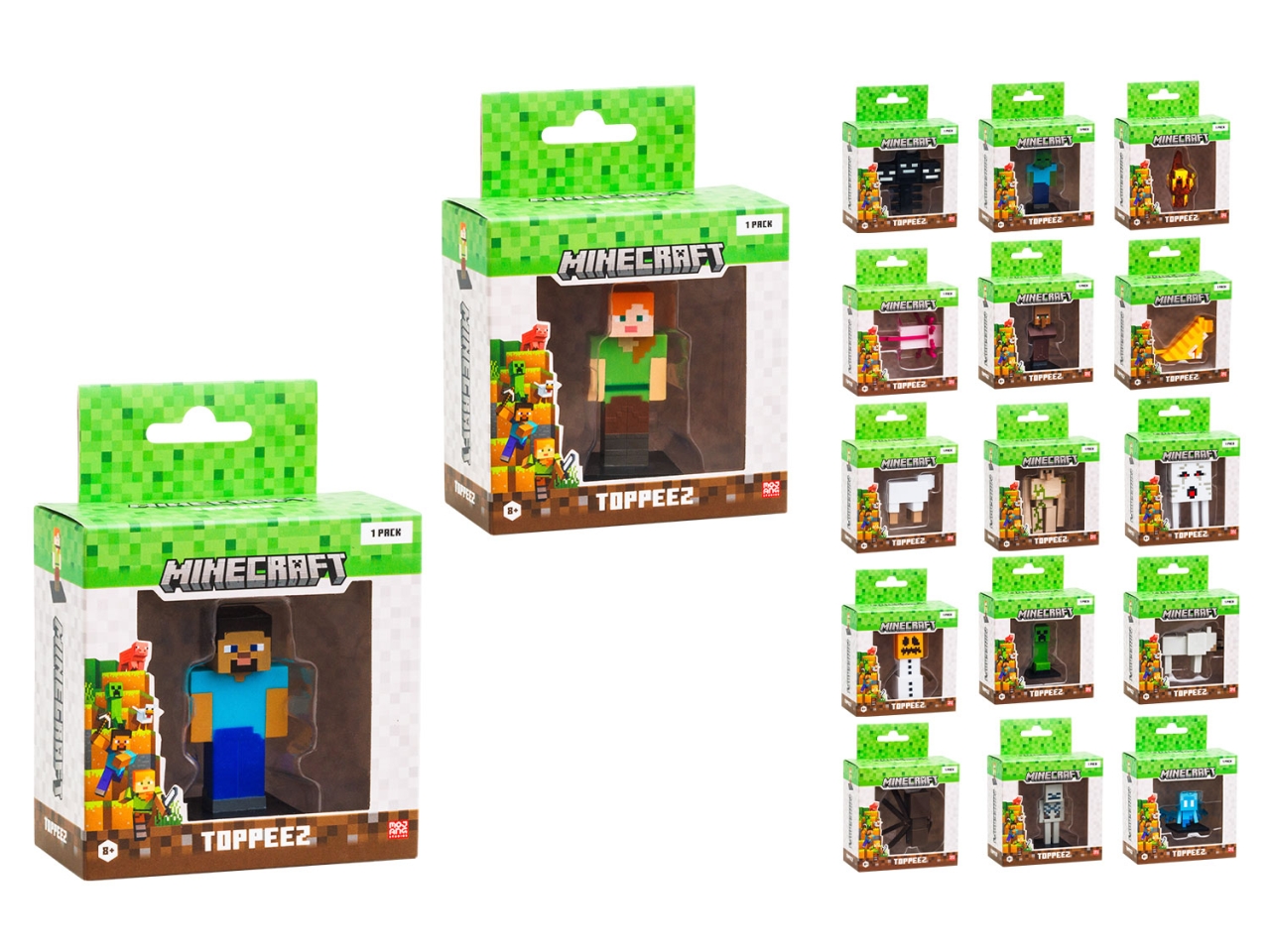 MINECRAFT SERIE2 3D PACK 1 MCR175786