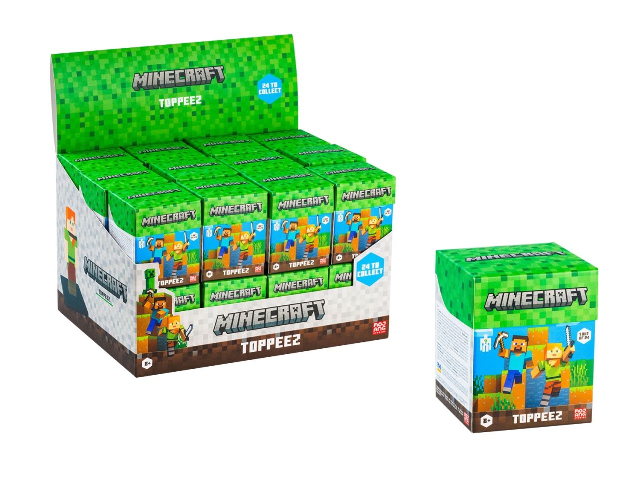 MINECRAFT 3D BOX SURPRISE 1 PERSONAGGIO MCR175724