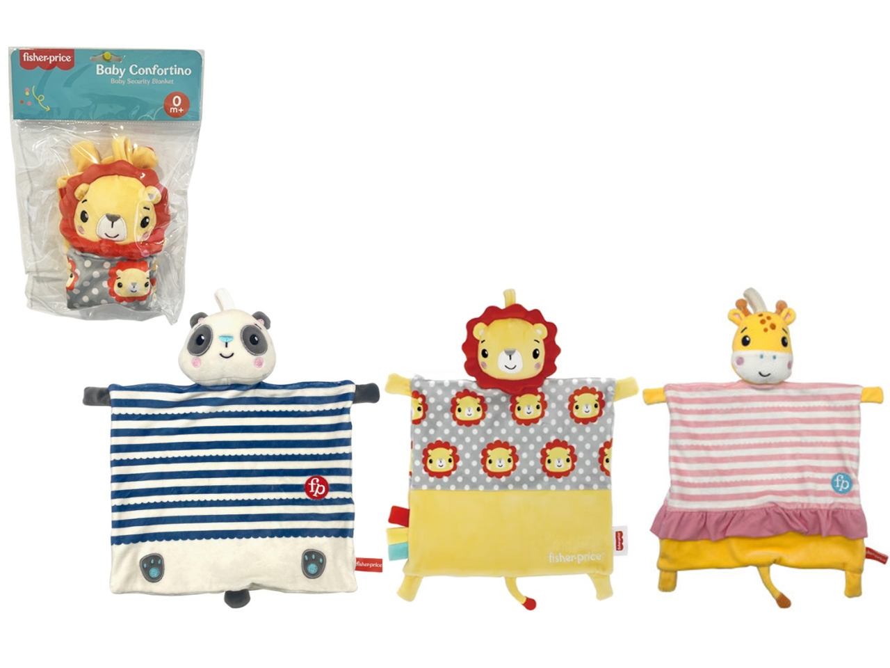 FISHER PRICE BABY CONFORTINO IN 3 ASS. FPRF1060