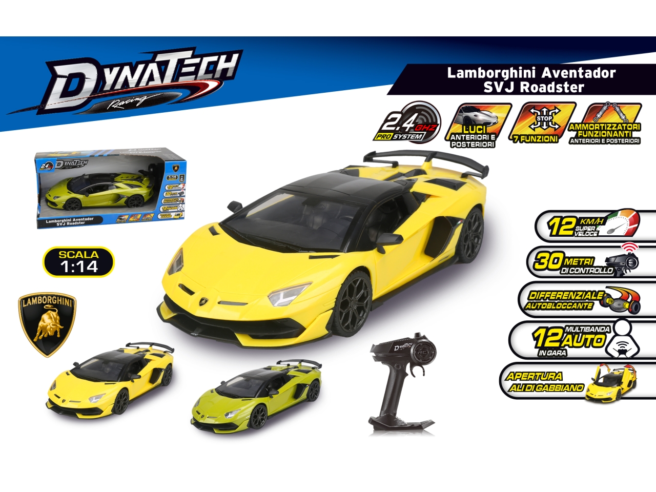 LAMBORGHINI AVENTADOR SVJ RC 1:14 MGG17032 LAMBORGHINI AVENTADOR SVJ RC 1:14 MGG17032