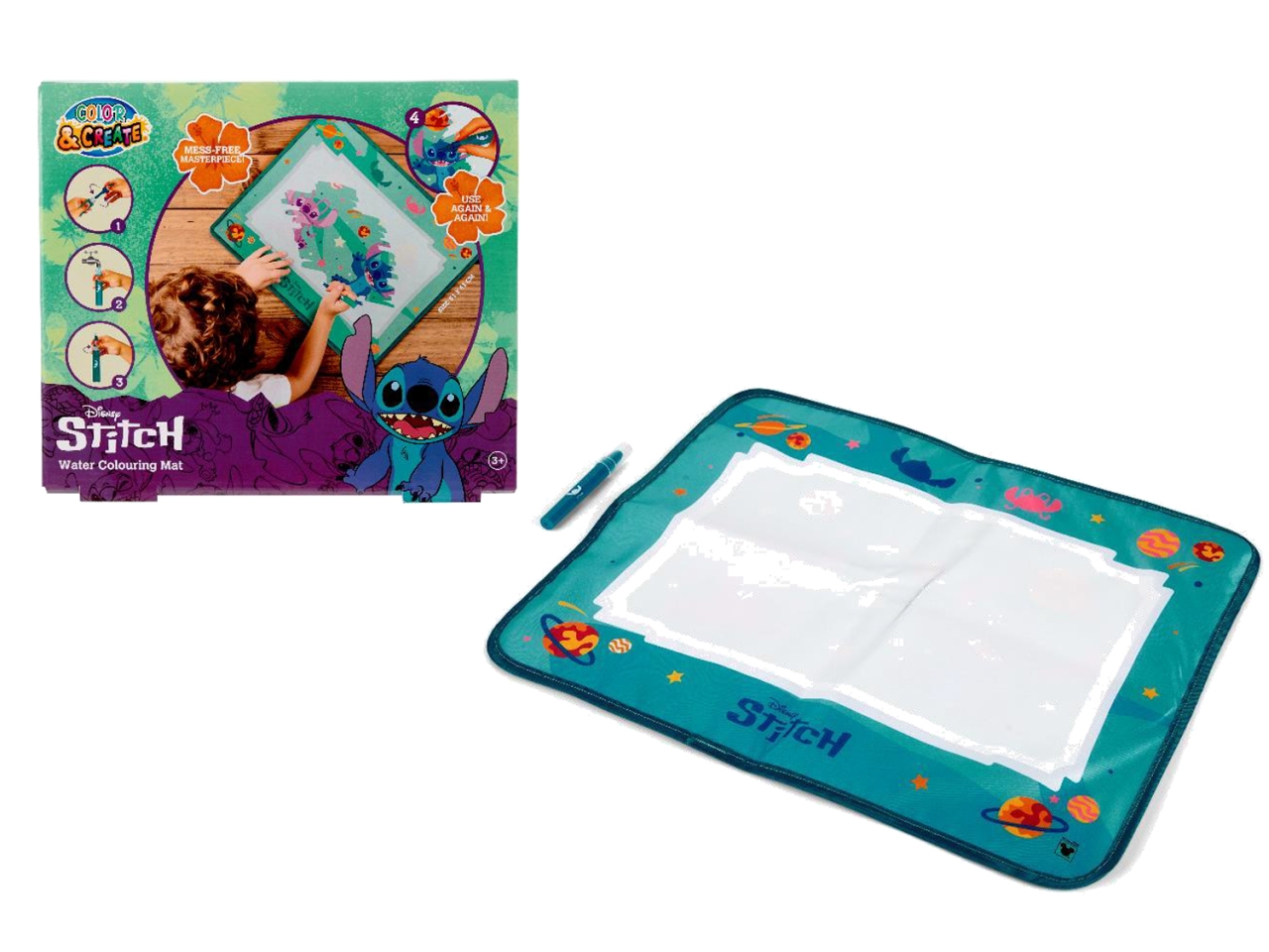 STITCH TAPPETO COLORING AD ACQUA DISST24359