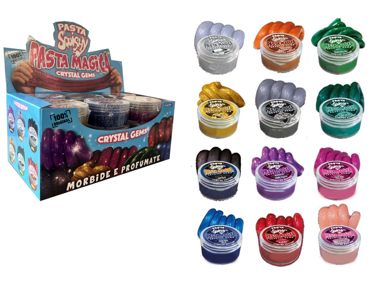 SQUISHY PASTA MAGICA CRYSTAL DIRPM17825