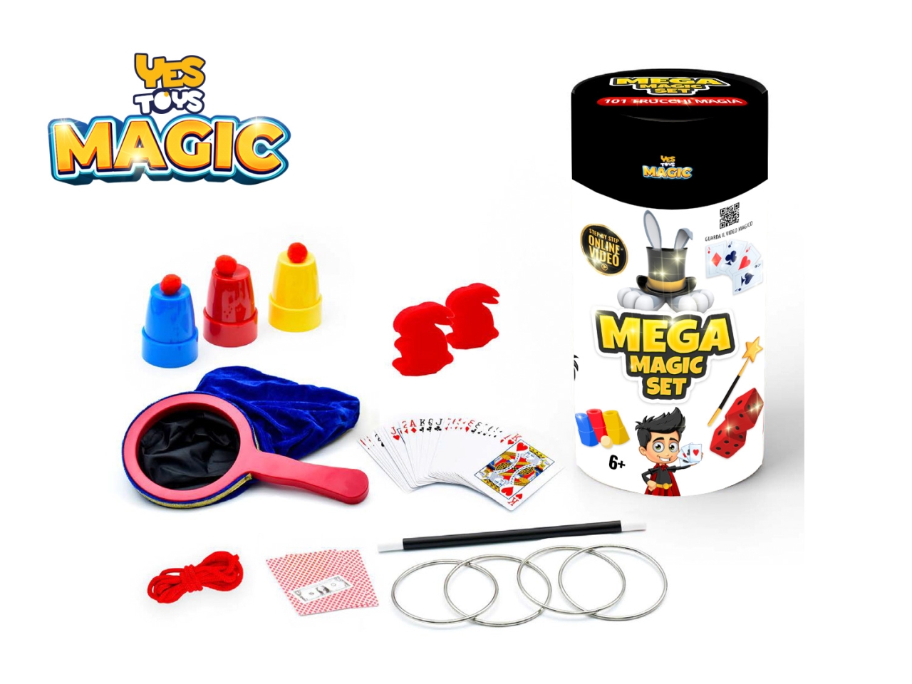 MEGA MAGIC SET 101 TRUCCHI YES52491