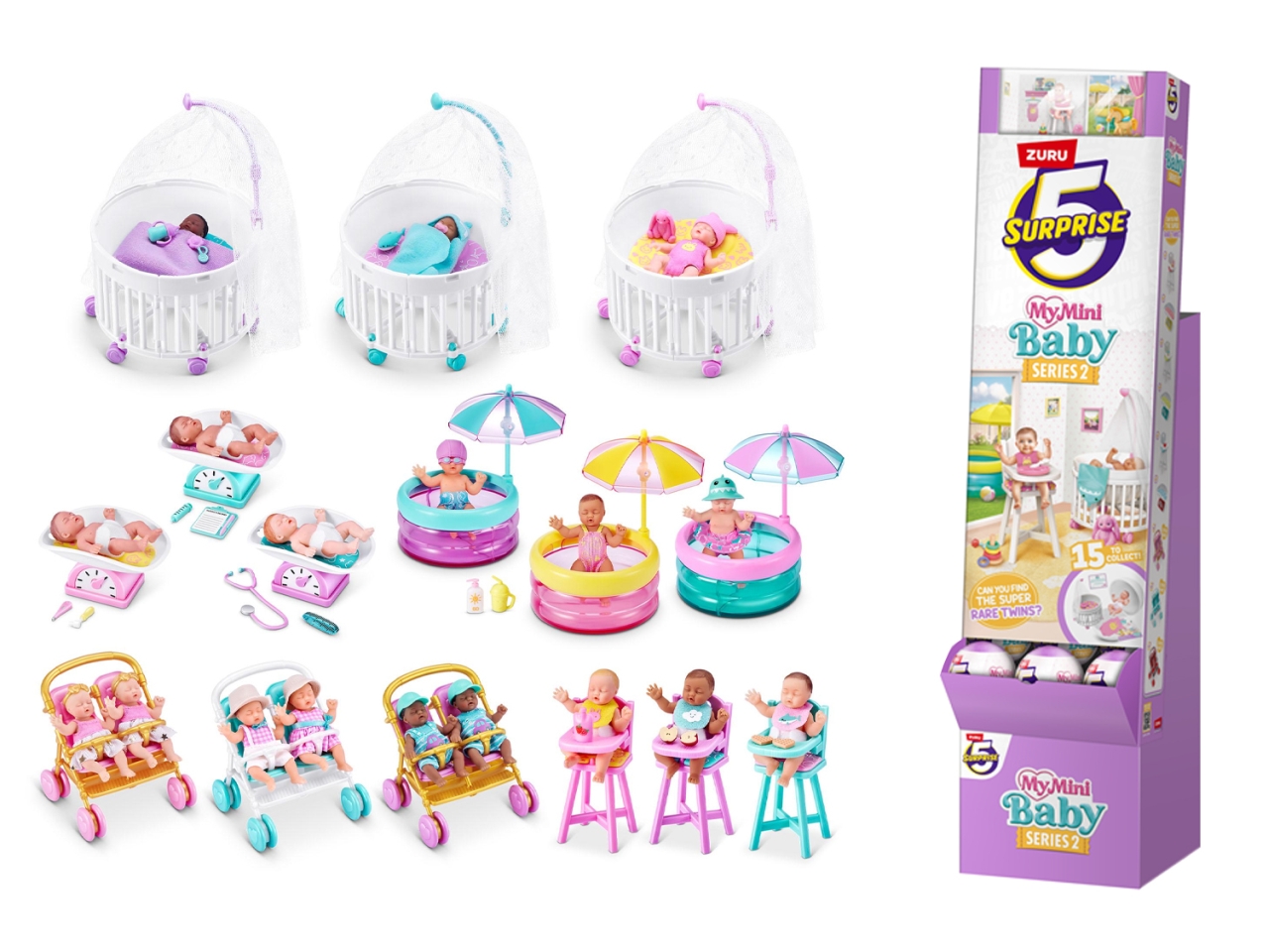 MY MINI BABY SERIE 2 5 SURPRISE ZUR77707