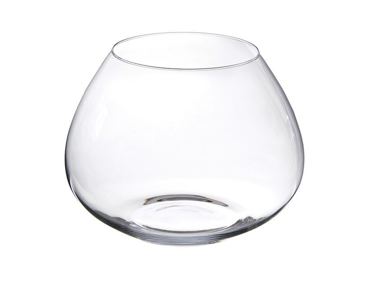 VASO OVALE VETRO H.300X380MM 17-7127E