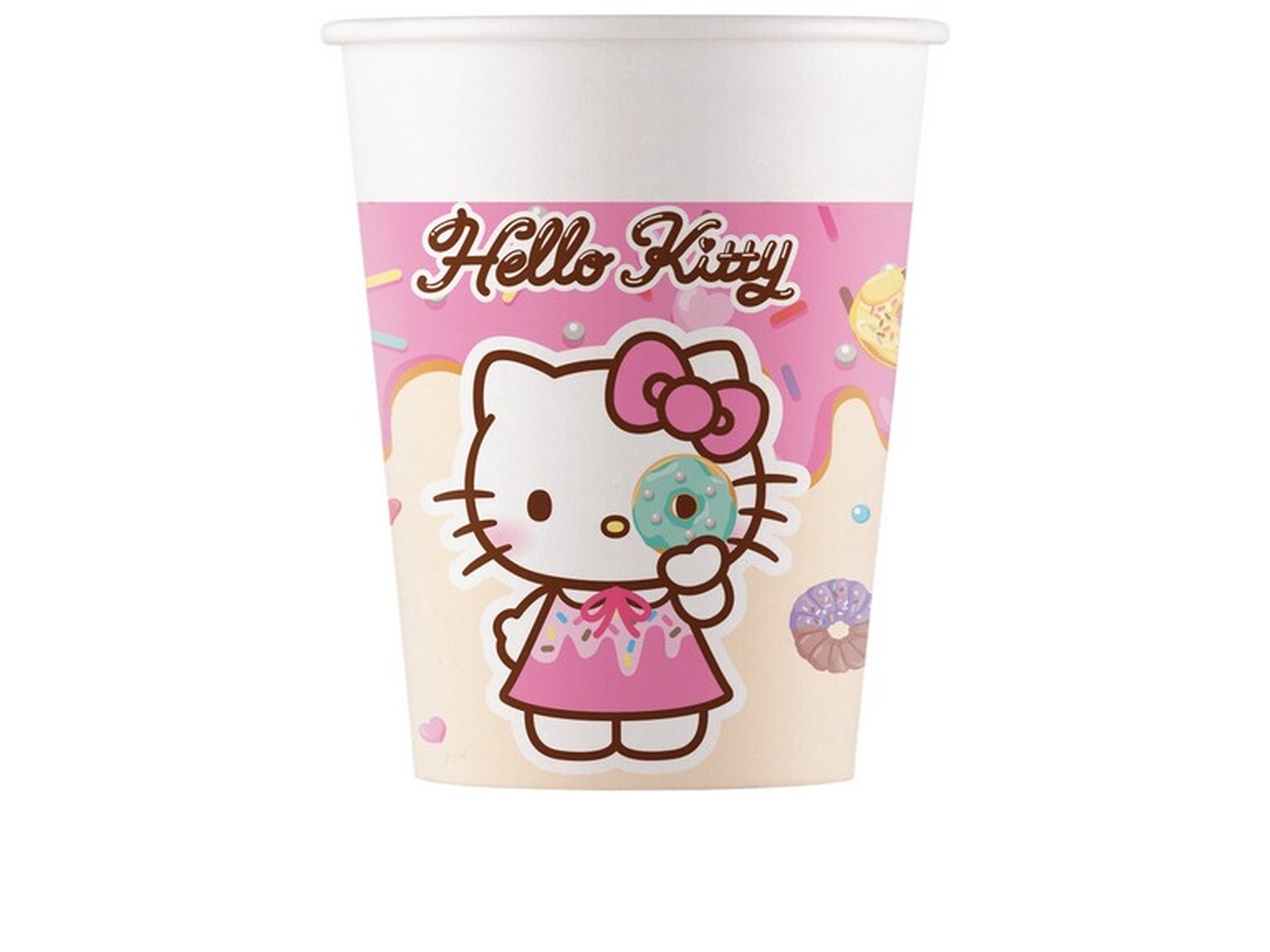 BICCHIERE CARTA 200ML HELLO KITTY KUROMI 5PR98233 BICCHIERE CARTA 200ML HELLO KITTY KUROMI 5PR98233