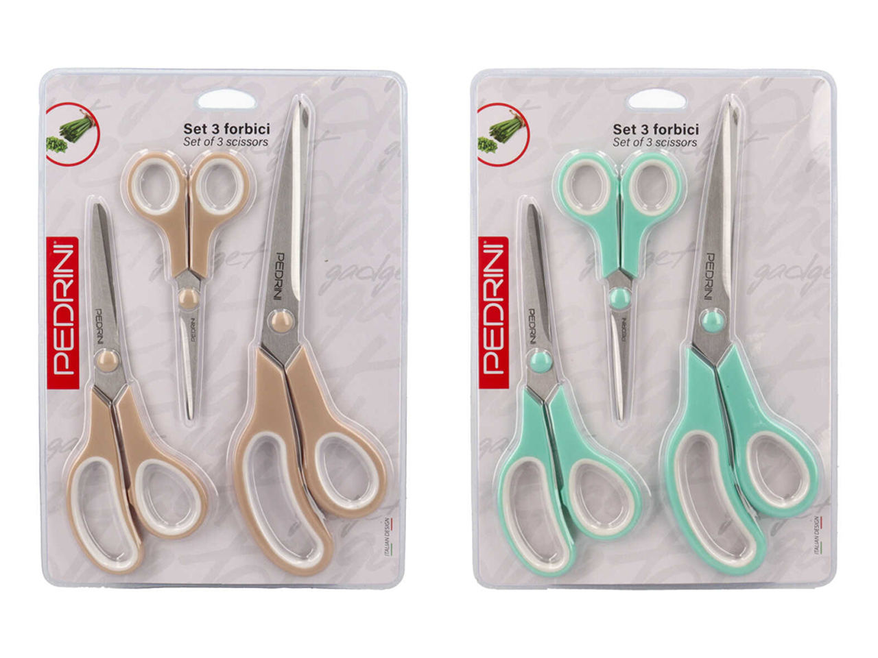 FORBICI IN BLISTER SET DA 3 FORBICI NRW2065