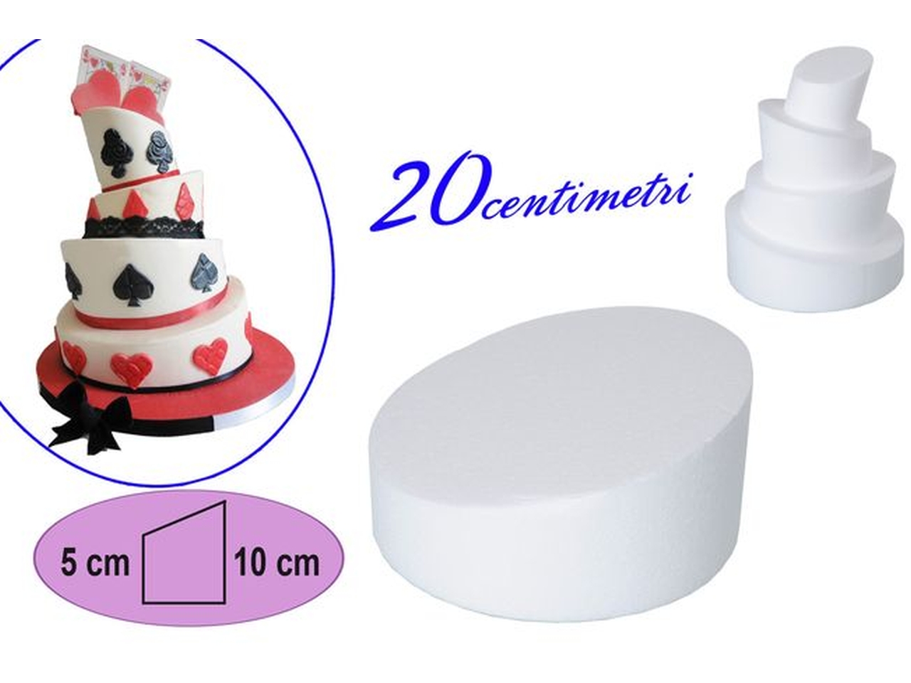 BASE POLISTIROLO WONKY DM20 611002