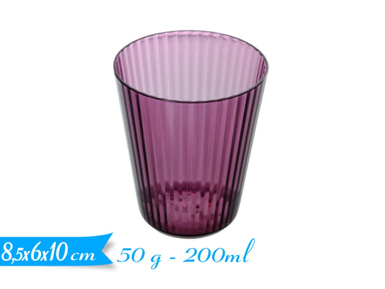 BICCHIERE VIOLA 549942