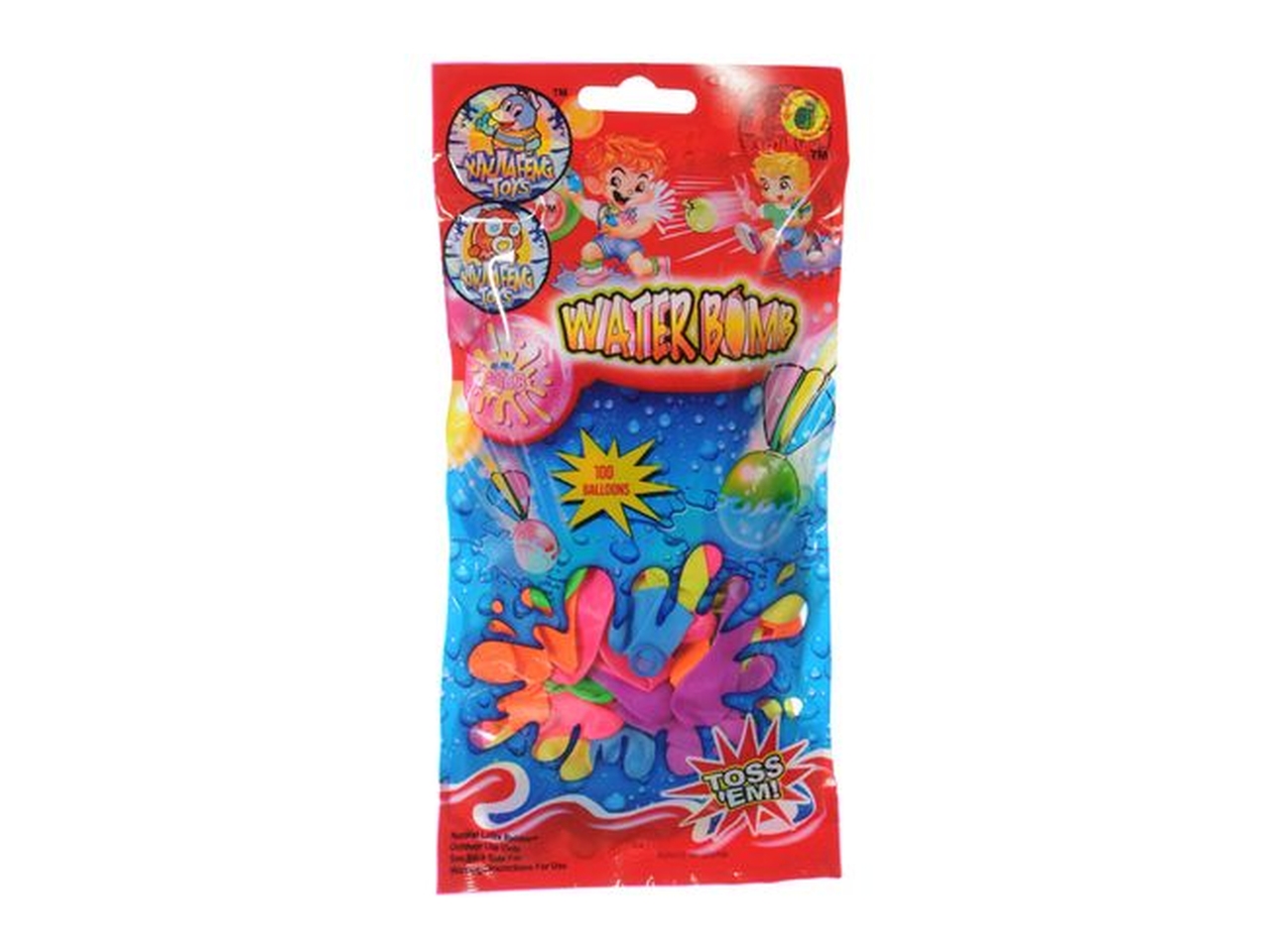 BUSTA PALLONCINI 100PZ 401242