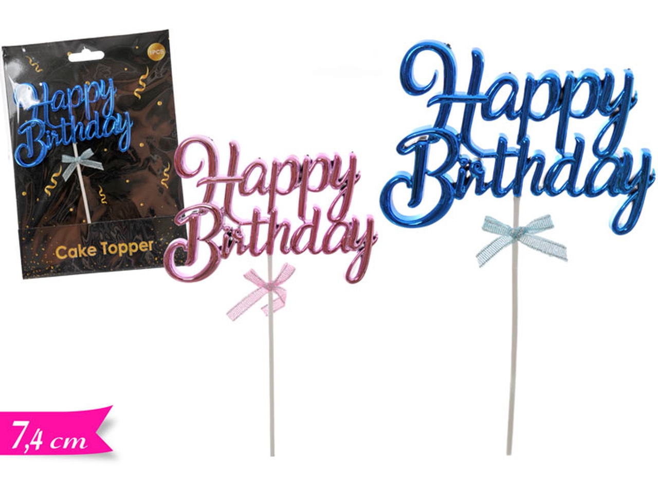 CAKE TOPPER HAPPY BIRTHDAY ASS. 708737