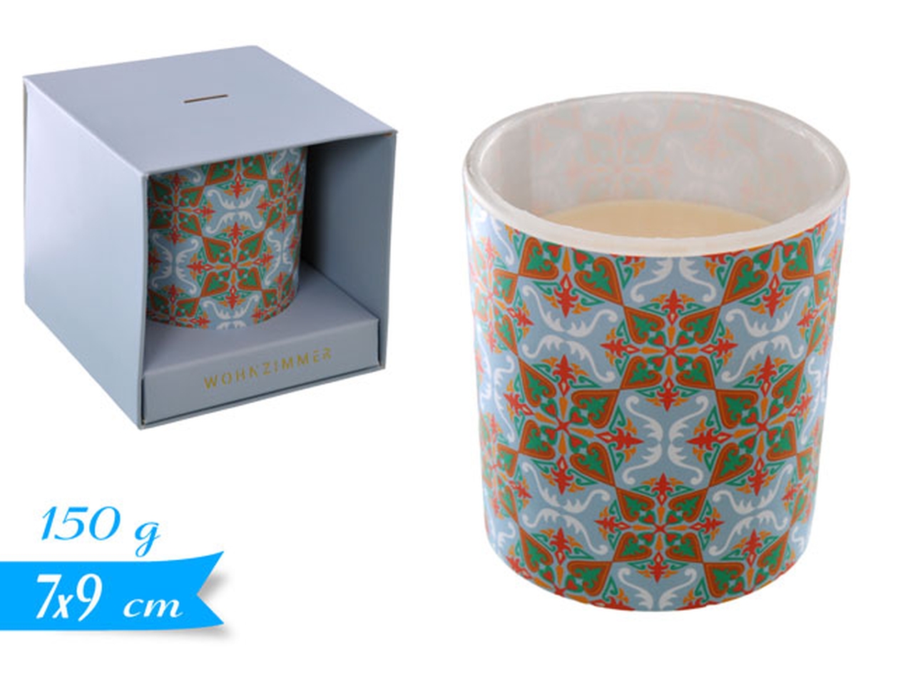CANDELA IN VASO PRISMA 549988B CANDELA IN VASO PRISMA 549988B
