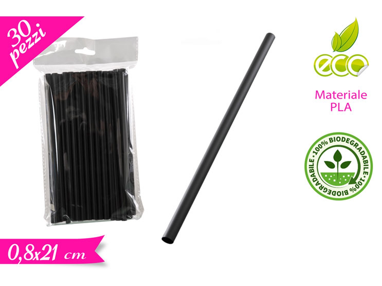 CANNUCCE 30PZ NERE 872508