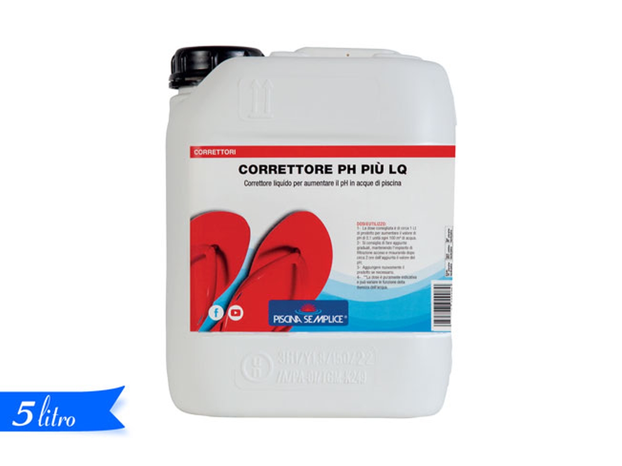 CORRETTORE PH PIU’ 5 LT. 301013