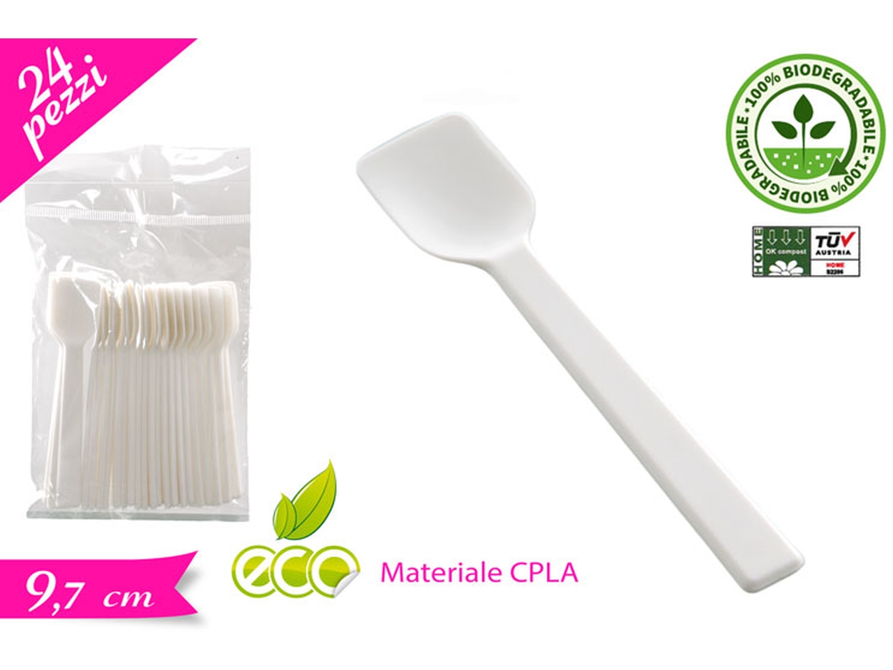 CUCCH.GELATO CPLA COMP. BIAN. 24PZ 872704