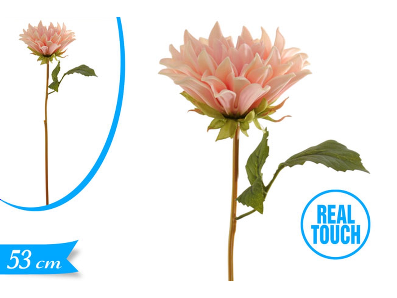 DALIA GOMMA ROSA 53CM 873132