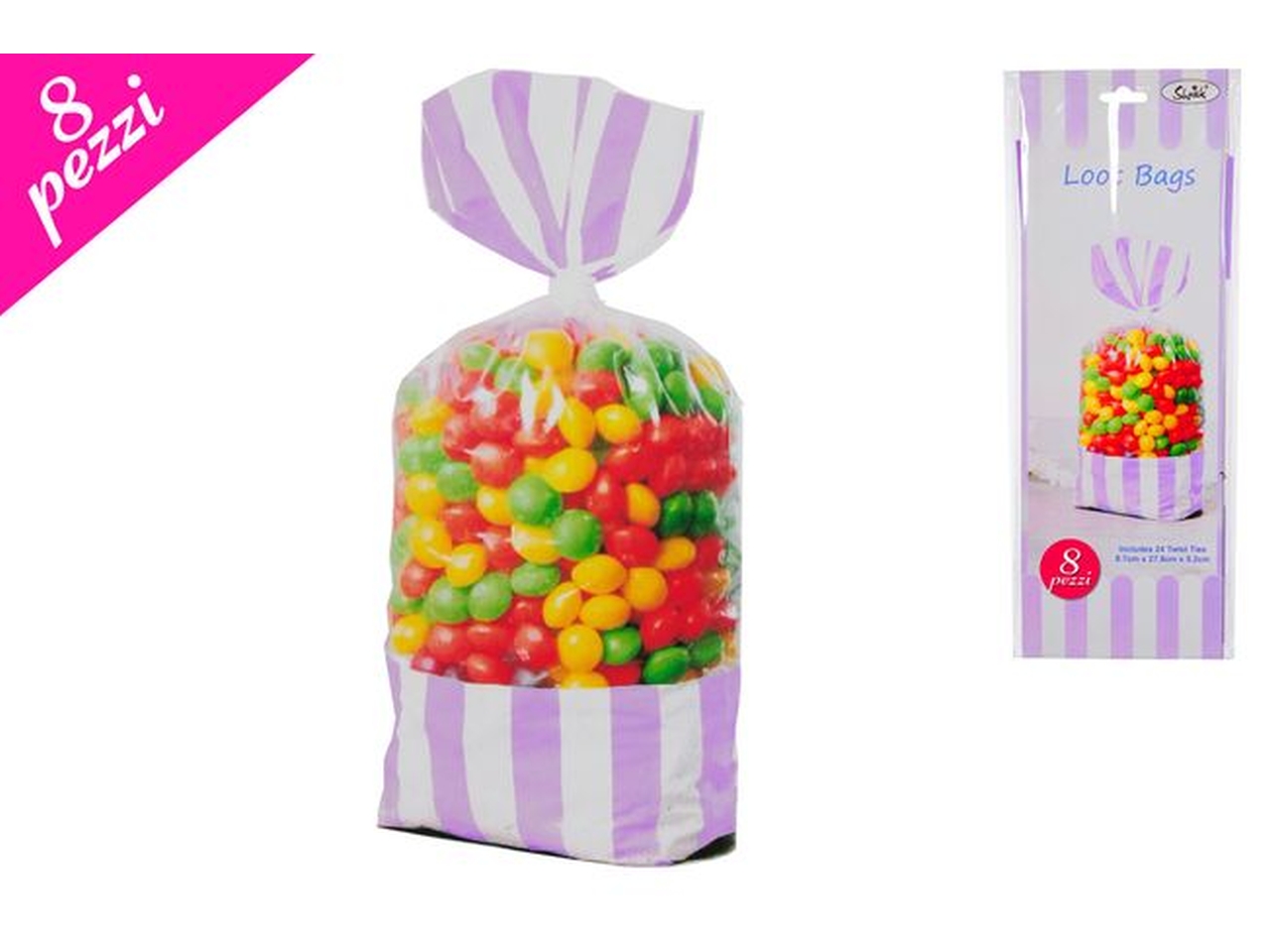 SACCHETTO PORTA CARAMELLE 8PZ 706763