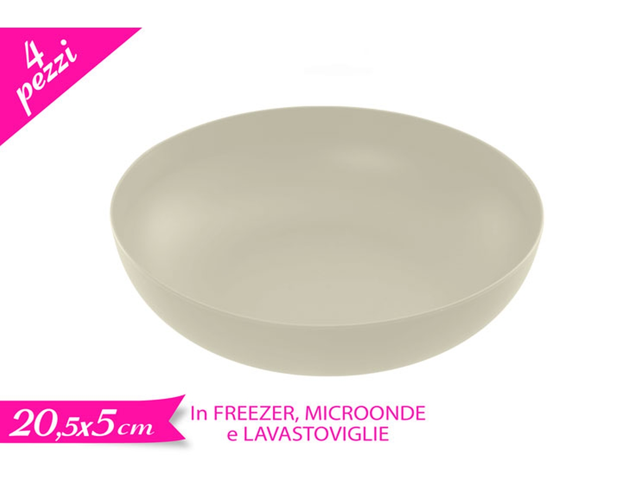 SET 4 COPPETTE AVORIO 872318