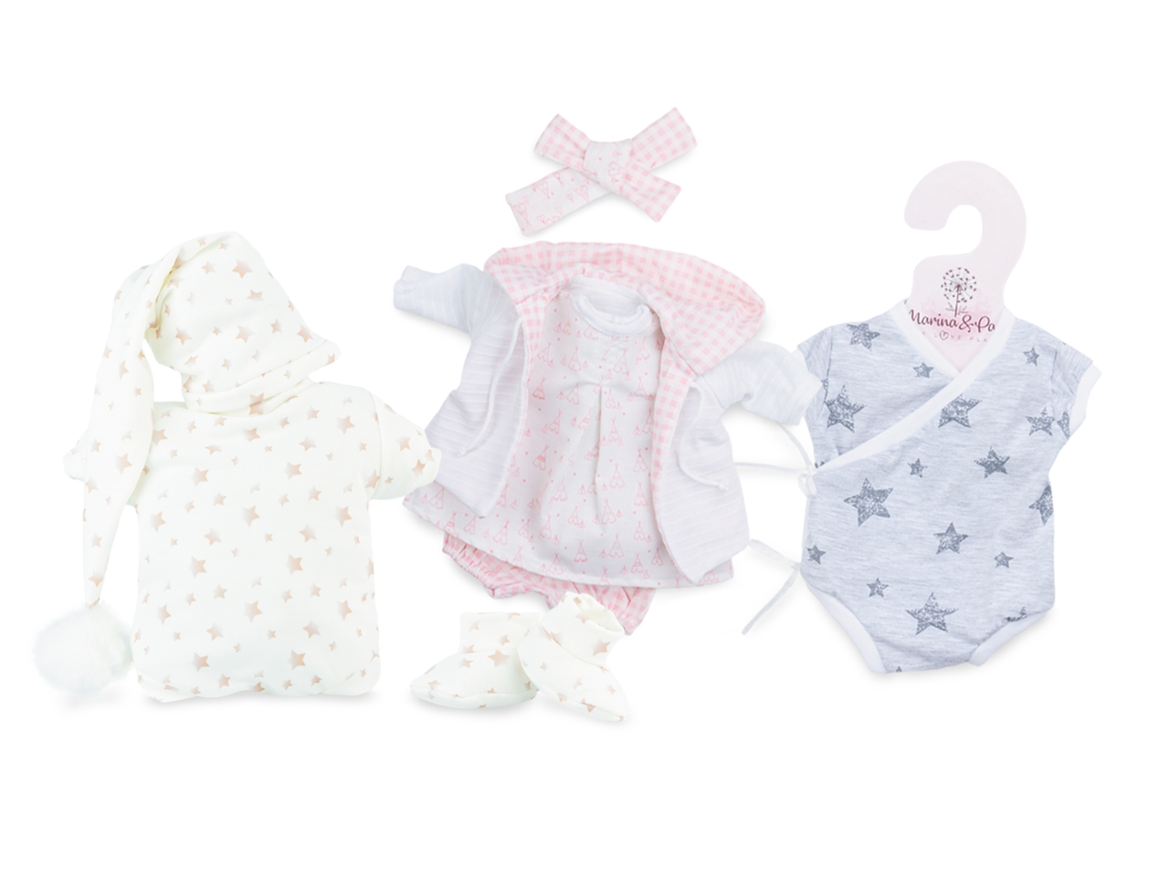 BAMBOLA VESTIDOS 45 CMS SURTIDOS BOLSA 3930