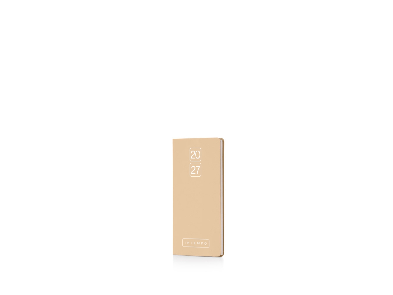 AGENDA BRAVO 2027SETT. 8X15CM BEIGE 7125BR27