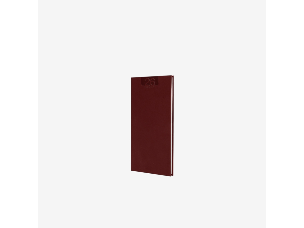 AGENDA DELTA 2026SETT. 8X15CM BORDEAUX 7125DE30