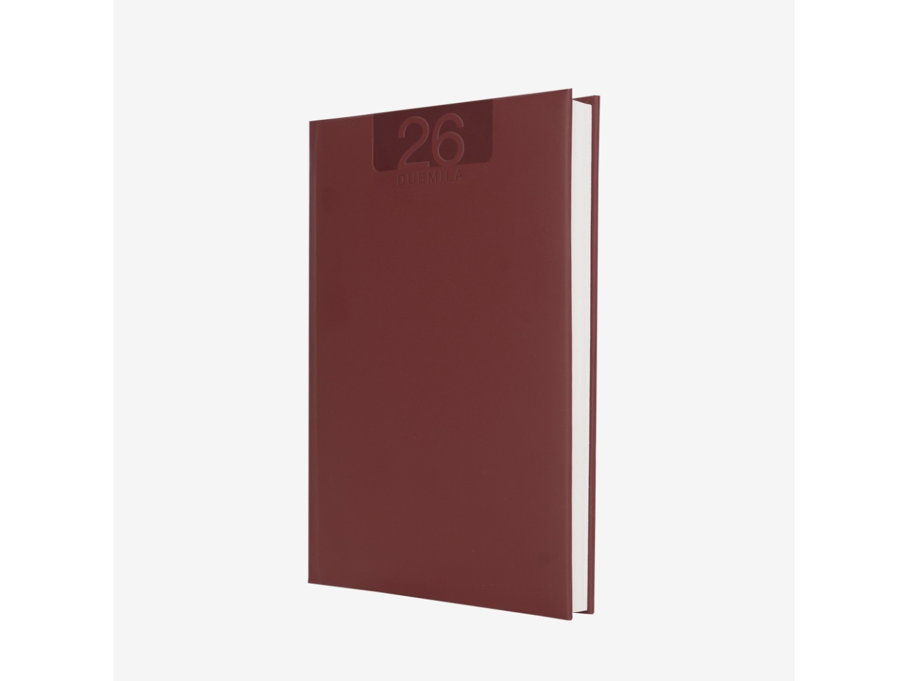 AGENDA DELTA 2026 GIORN.15X21CM BORDEAUX 7136DE30