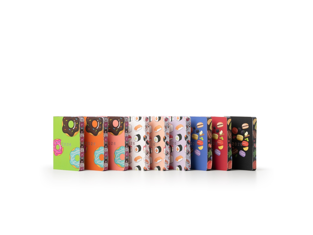 AGENDA QUBE MACARONS 2026 GIORN. 10X15CM 7129MOQM