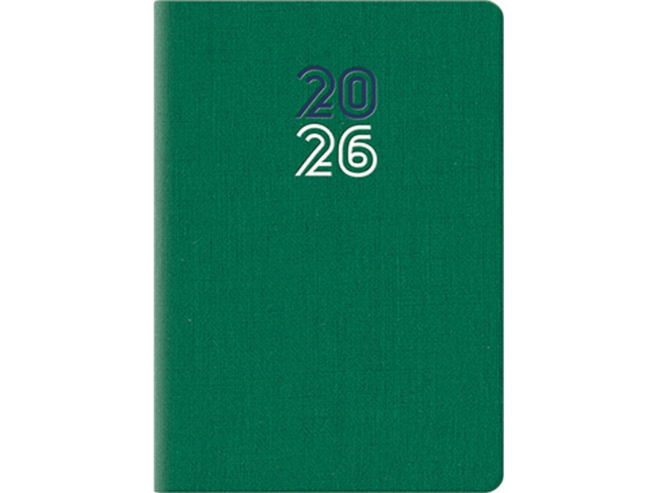 AGENDA CARIBE 7X10CM BIGIORN. VERDE 26-049100304C