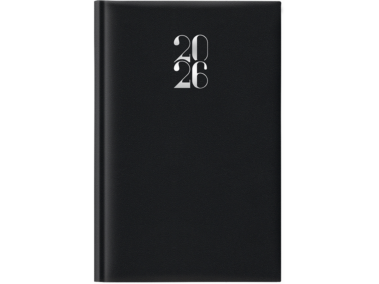 AGENDA 11X16,5CM GIORN. S/D NERO 26-062100406C
