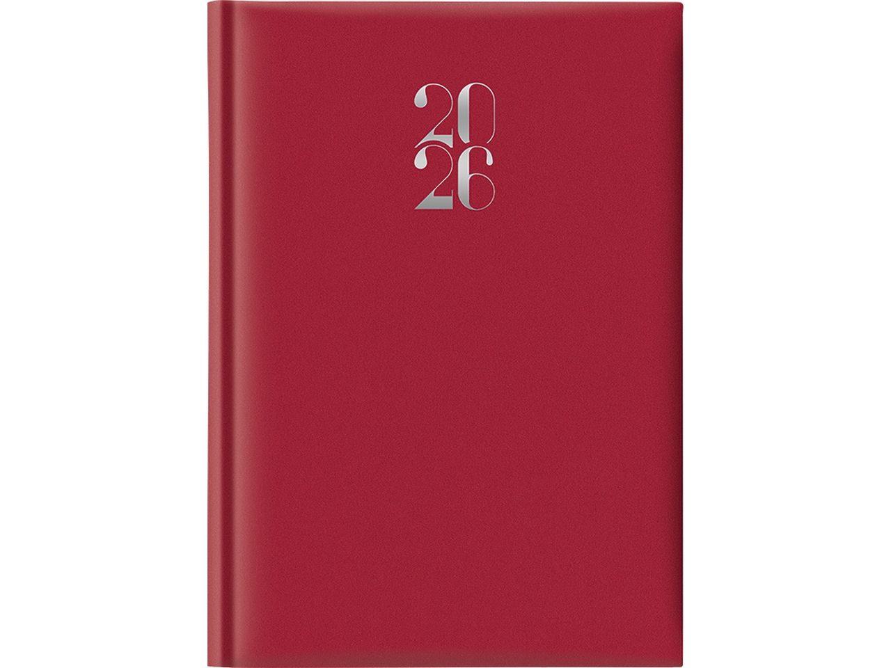 AGENDA 14,5X20,5CM GIORN. S/D ROSSO 26-064000403C