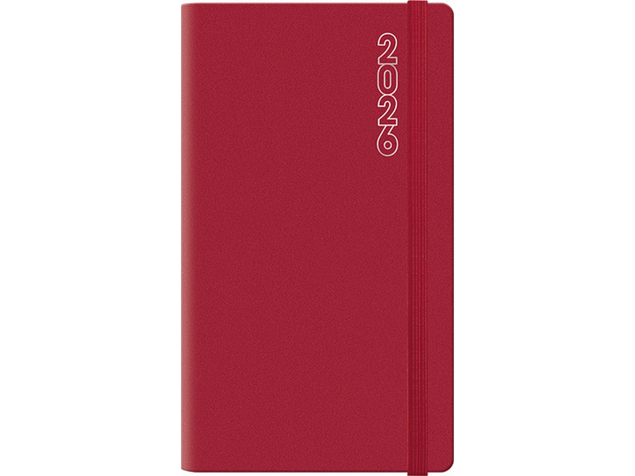AGENDA DYNAMIC 8X14CM SETT.RUBINO 26-055211603C