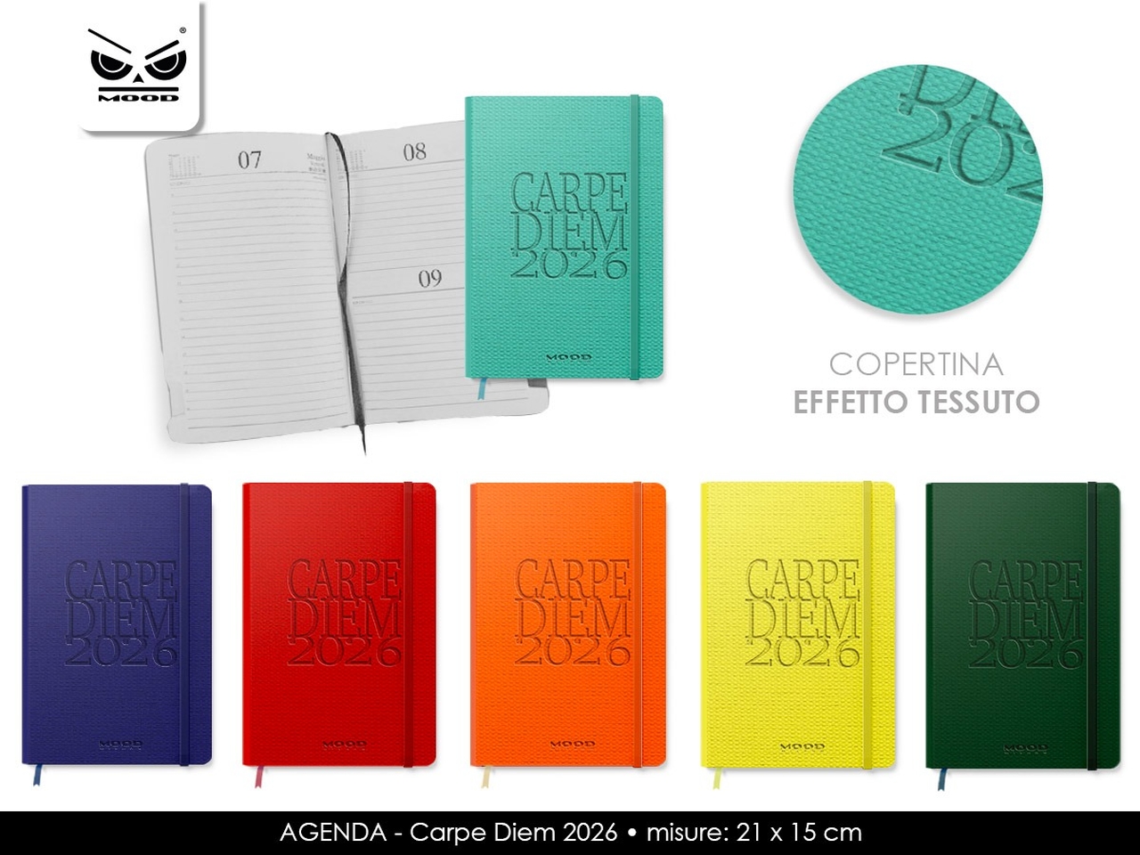 AGENDA CARPE DIEM 2026 MIS. XL CB065 $