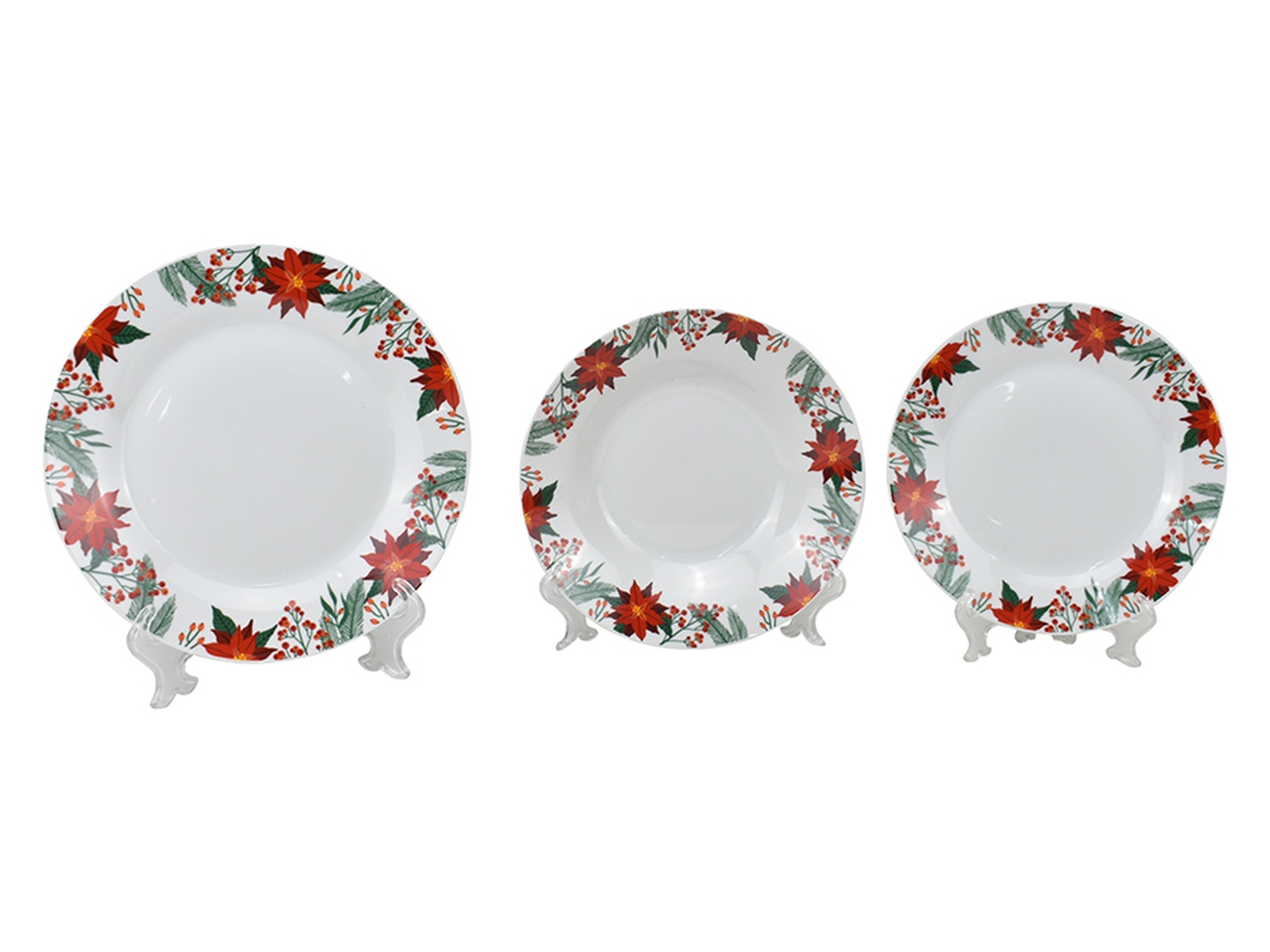 SERVIZIO PIATTI NATALE 18PZ 0461488