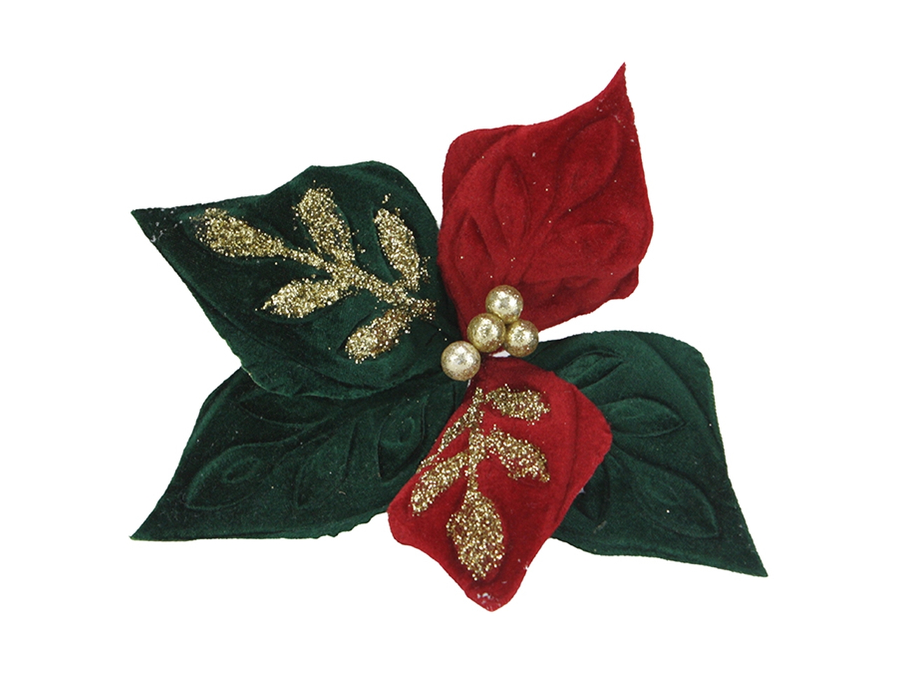 FIORE SMALL 5PETALI VERDE/ROSSO 3061134647