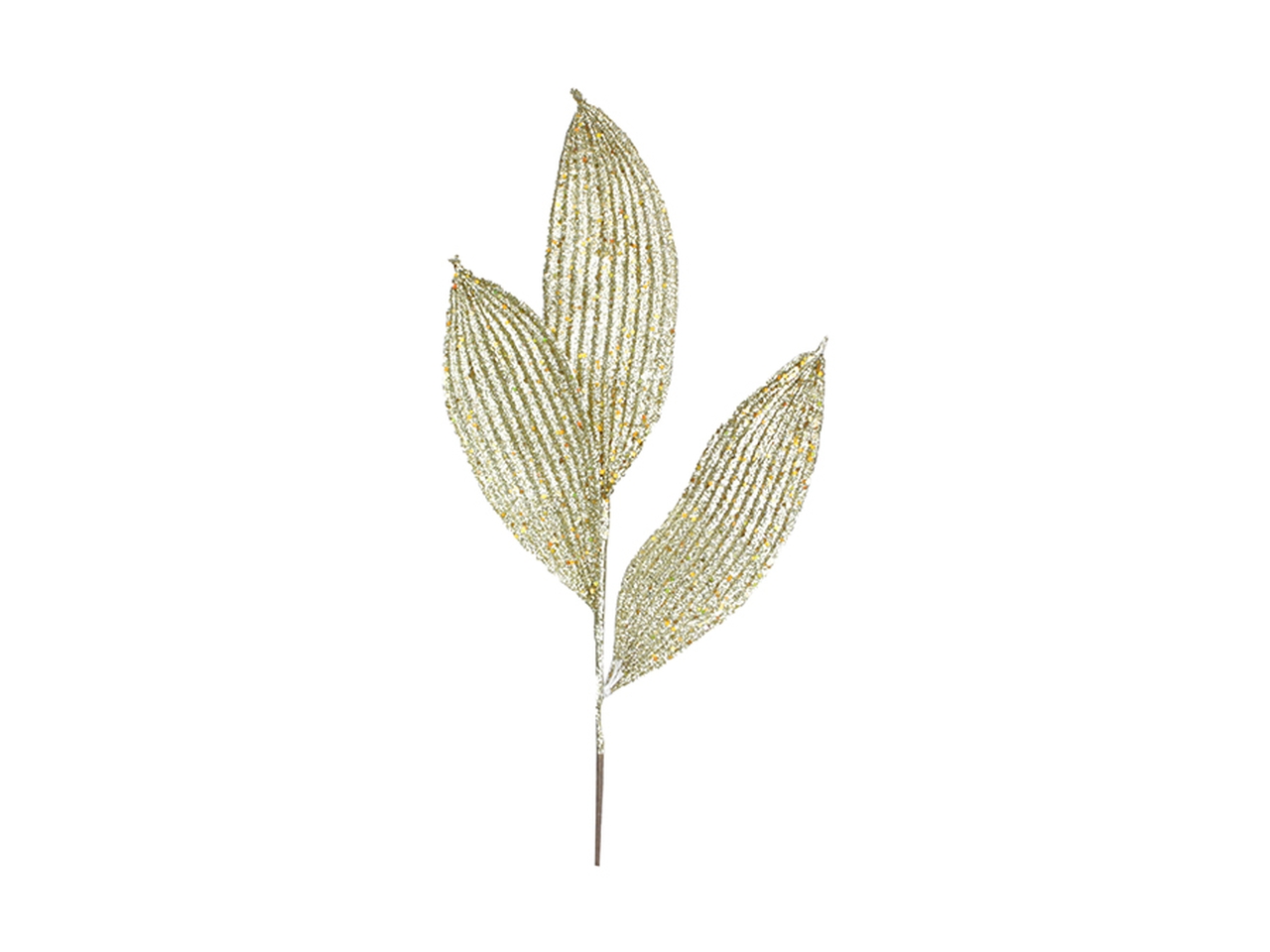 RAMO FOGLIE GLITTER ORO 3061140362