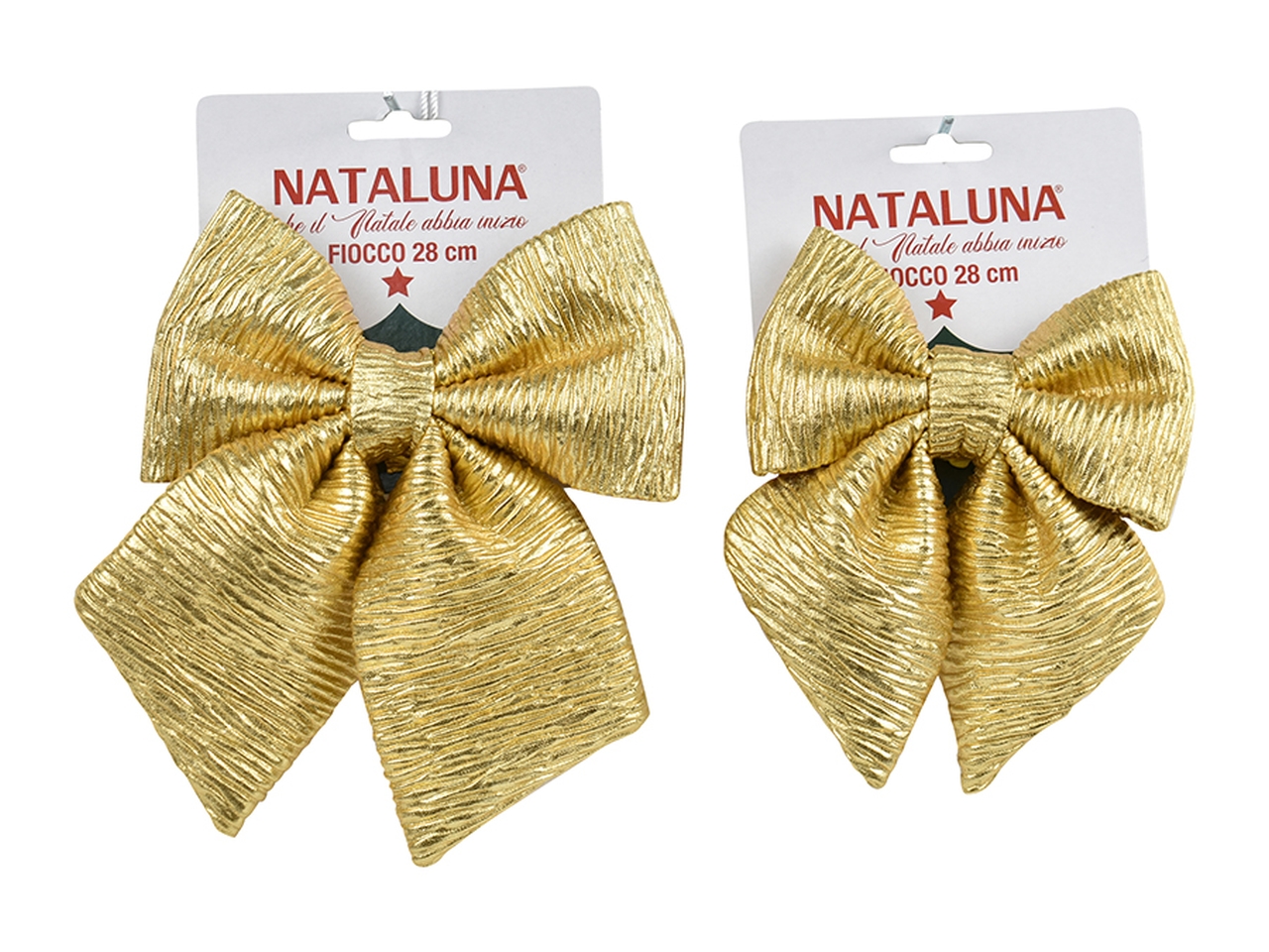 FIOCCO 2MISURE ASS.13/16CM ORO 31063755