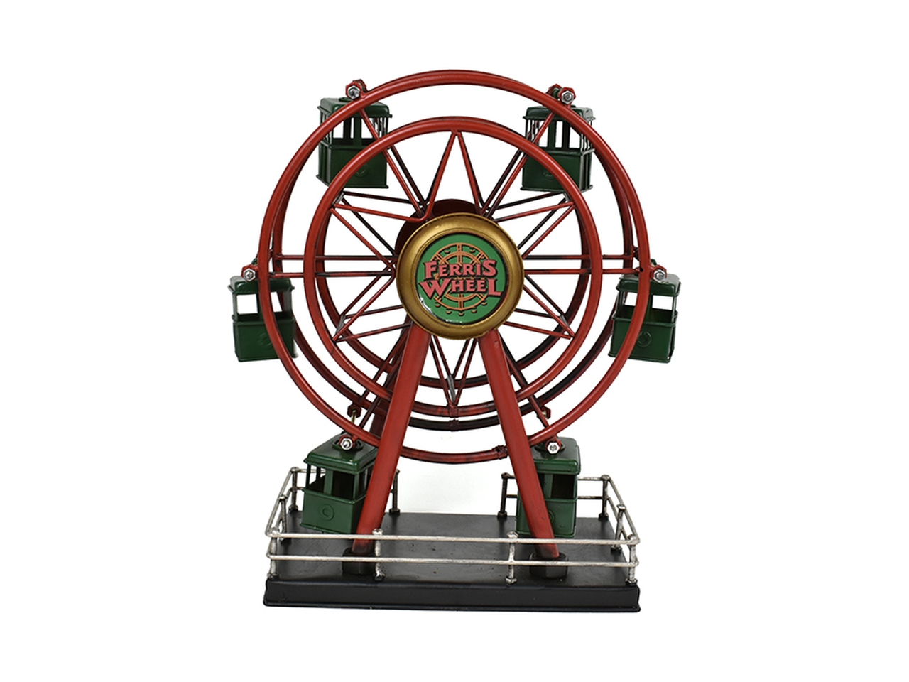 RUOTA PANORAMICA 26X14X33CM ROSSO/VERDE 61341937