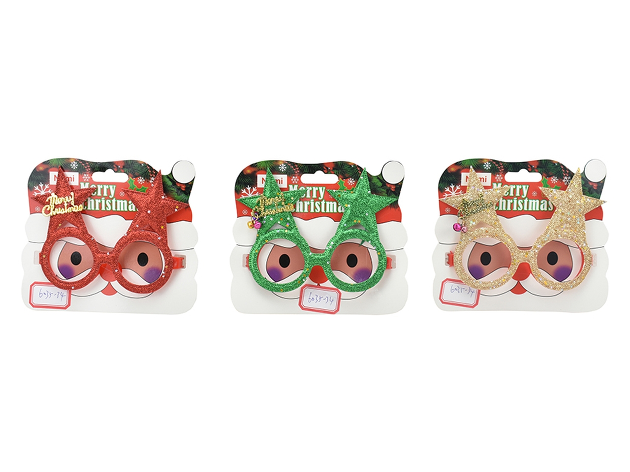 OCCHIALI HOHO 20X15CM 3ASS. 64971292 OCCHIALI HOHO 20X15CM 3ASS. 64971292