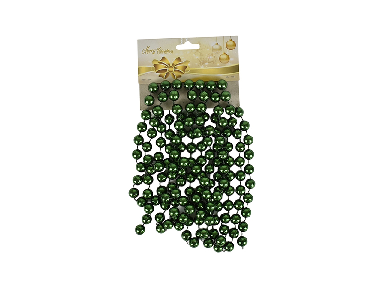 GHIRLANDA DI PERLINE 1,2X270CM VERDE S 6641368 GHIRLANDA DI PERLINE 1,2X270CM VERDE S 6641368