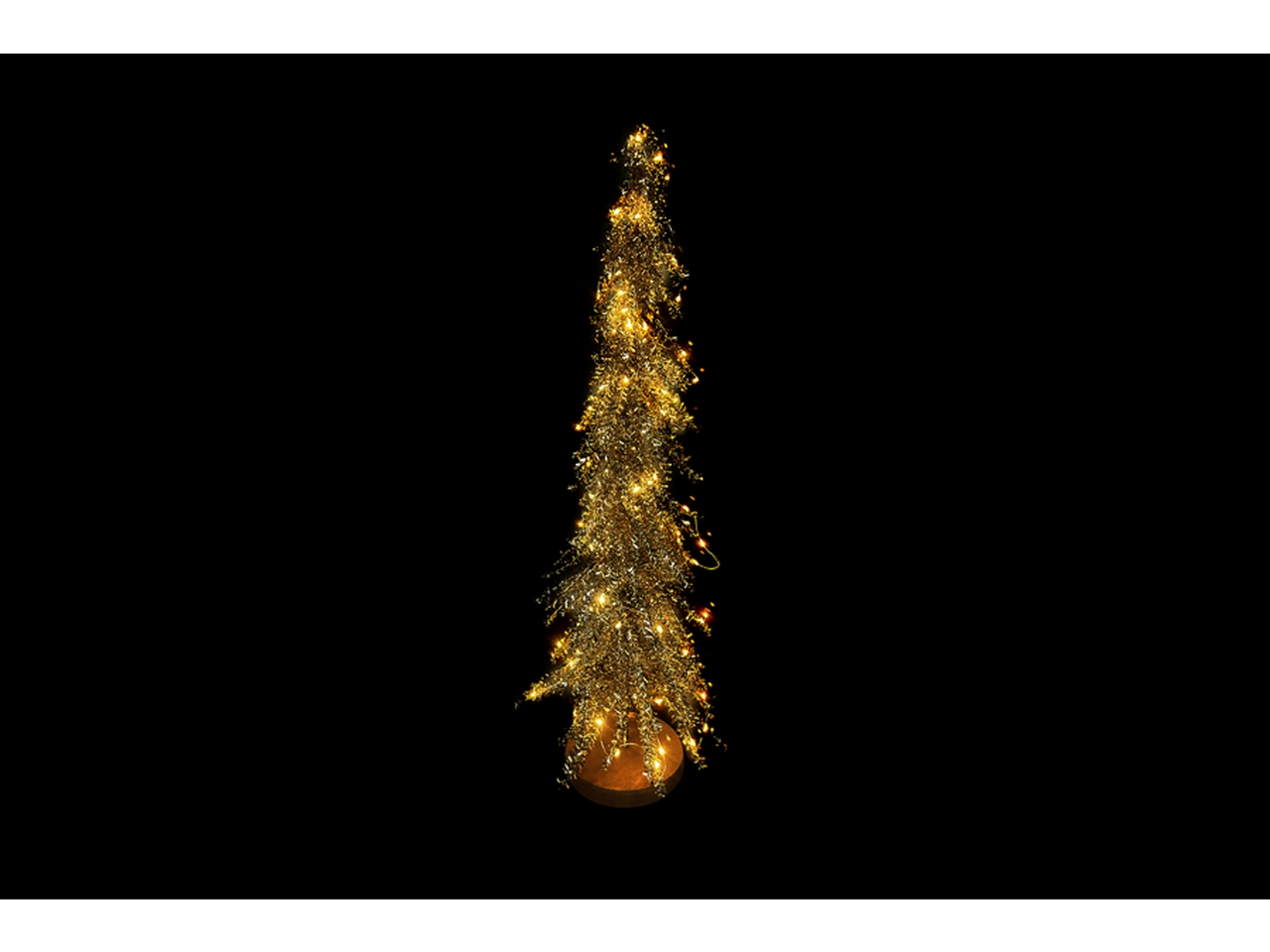 ALBERO 50CM 60LED C/TIMER BATT. ORO 7089005 ALBERO 50CM 60LED C/TIMER BATT. ORO 7089005