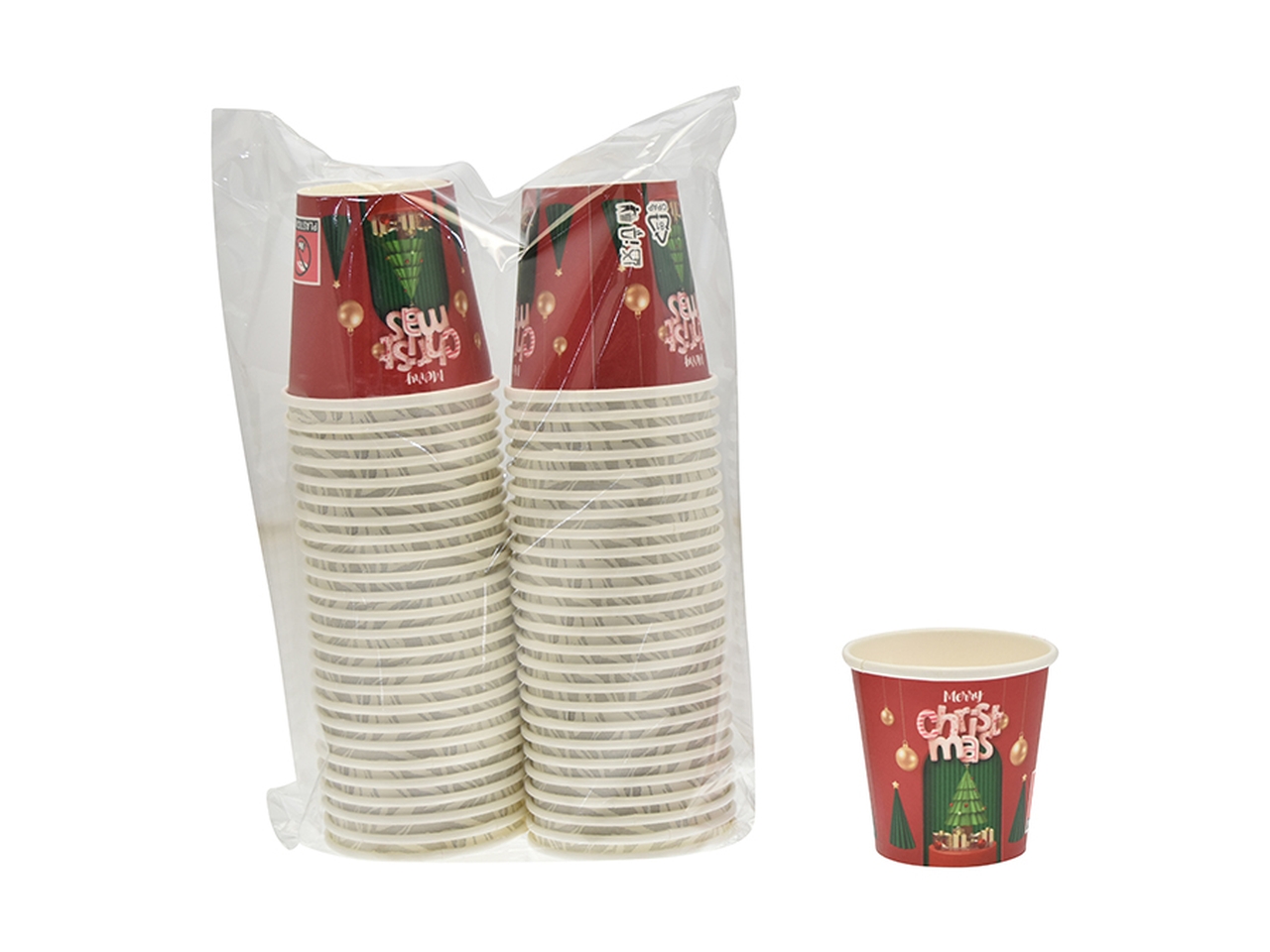 BICCHIERI MONUSO IN CARTA 75ML 50PZ 7119009