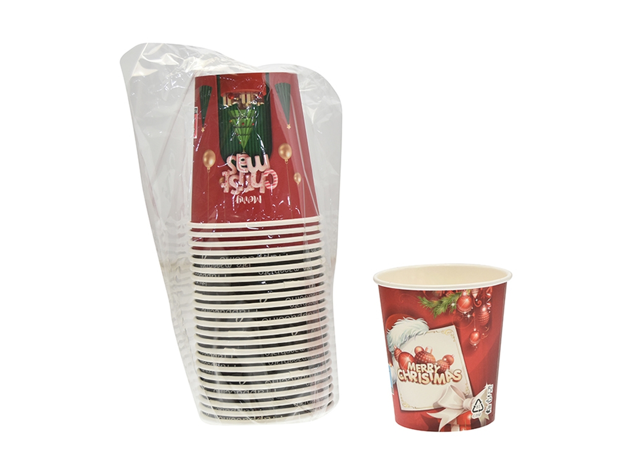 BICCHIERI MONUSO IN CARTA 160ML 25PZ 7119024