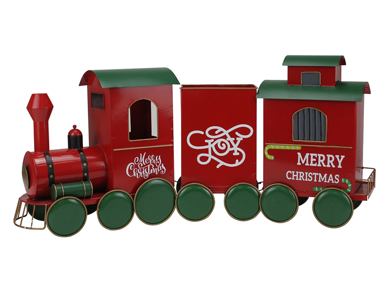 TRENINO 82X15,5X35CM ROSSO 7153015