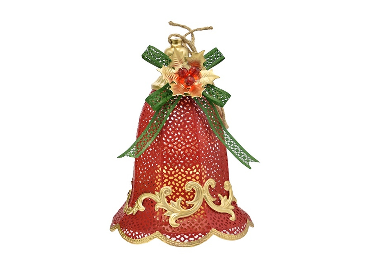 CAMPANA IN LATTA C/LED 27,5CM 7173004