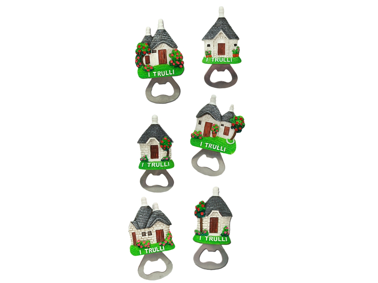 APRI BOTTIGLIE I TRULLI H.5,5X4,5CM ASS. ALB-952