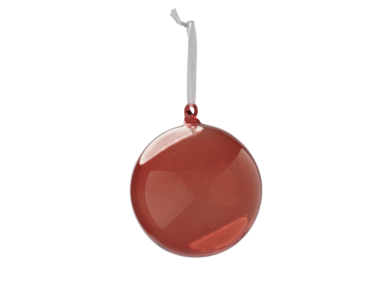 PALLINA DI NATALE D.12CM 253 ROSSO 1NPR6