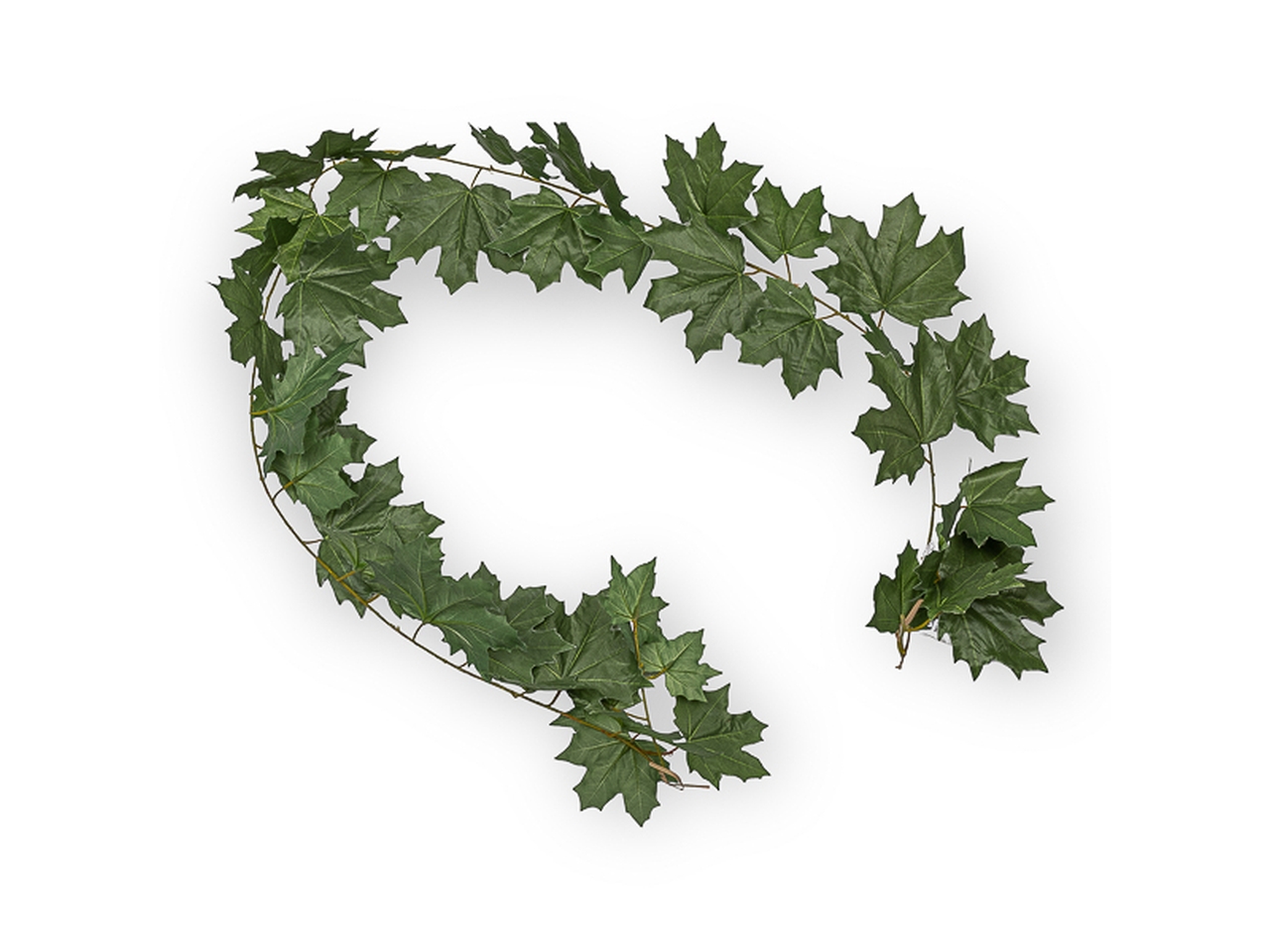 GHIRLANDA FOGLIE ACERO 180CM 093 VERDE 2PJ542